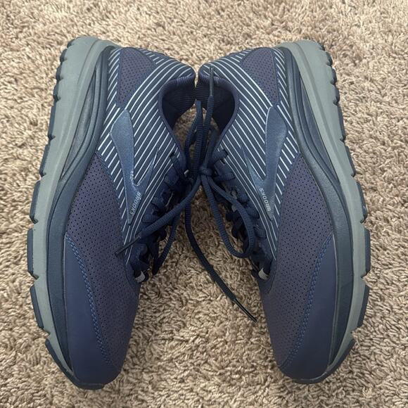Brooks Men Addiction WLK Men's Navy Athletic Sneakers Shoes Size 9 - Picture 3 of 10